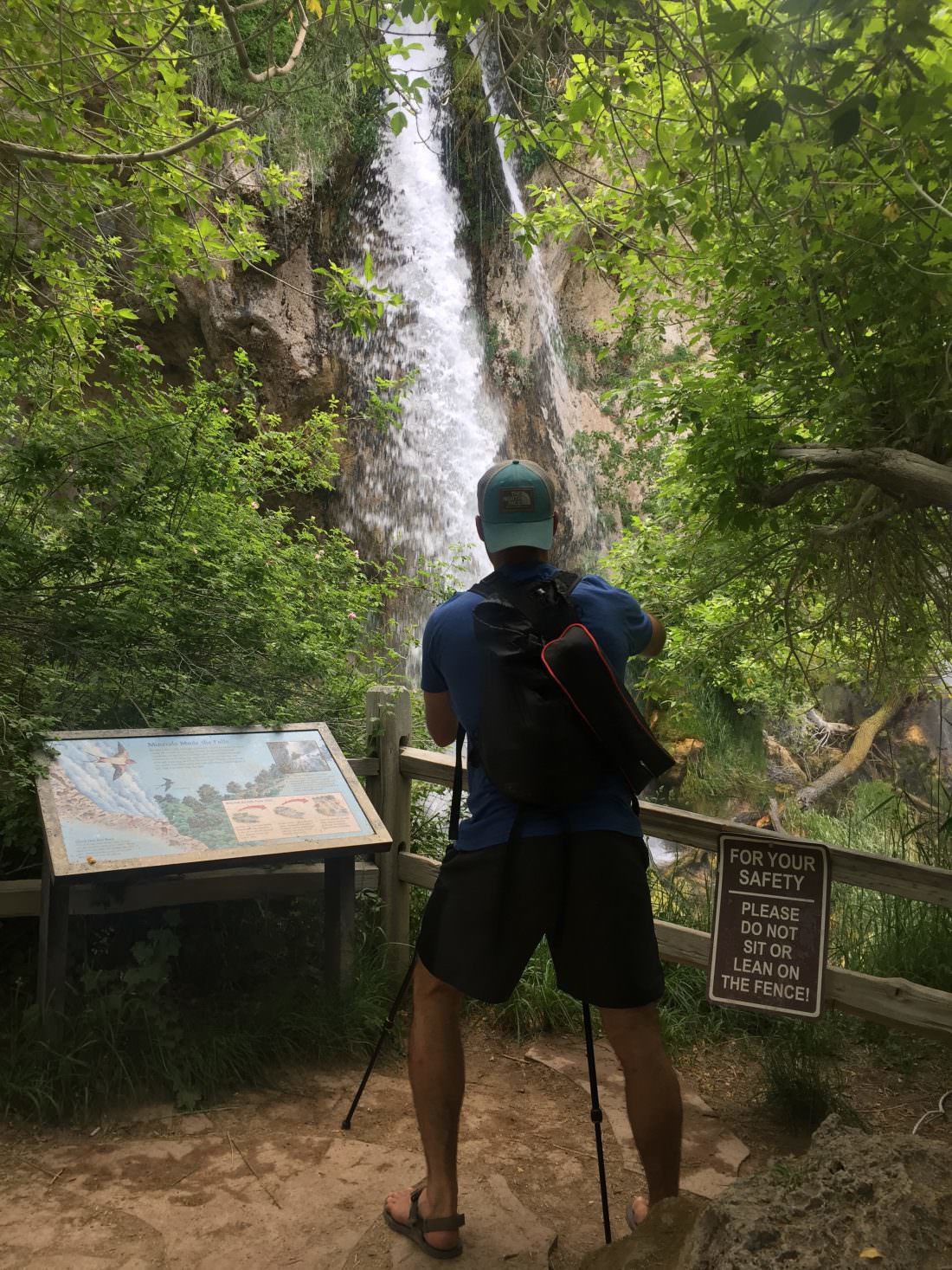 Motion of the falls